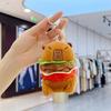1-20 STÜCKE Hamburger Capybara Plüsch Schlüsselanhänger Rucksack Anhänger Spielzeug Auto Schlüsselring Dekoration Kawaii Stoffpuppe Kinder Geburtstagsgeschenk