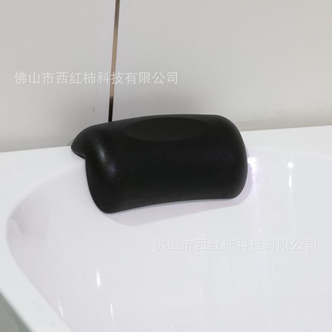 Waterproof Bath Pillow With Suction Cups For Spa And Home Bathroom Use
