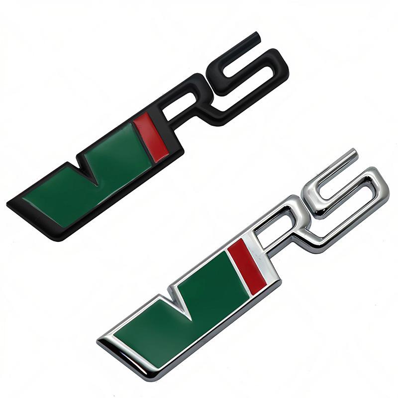 VRS Custom Metal Car Decal for Skoda Octavia/Fabia