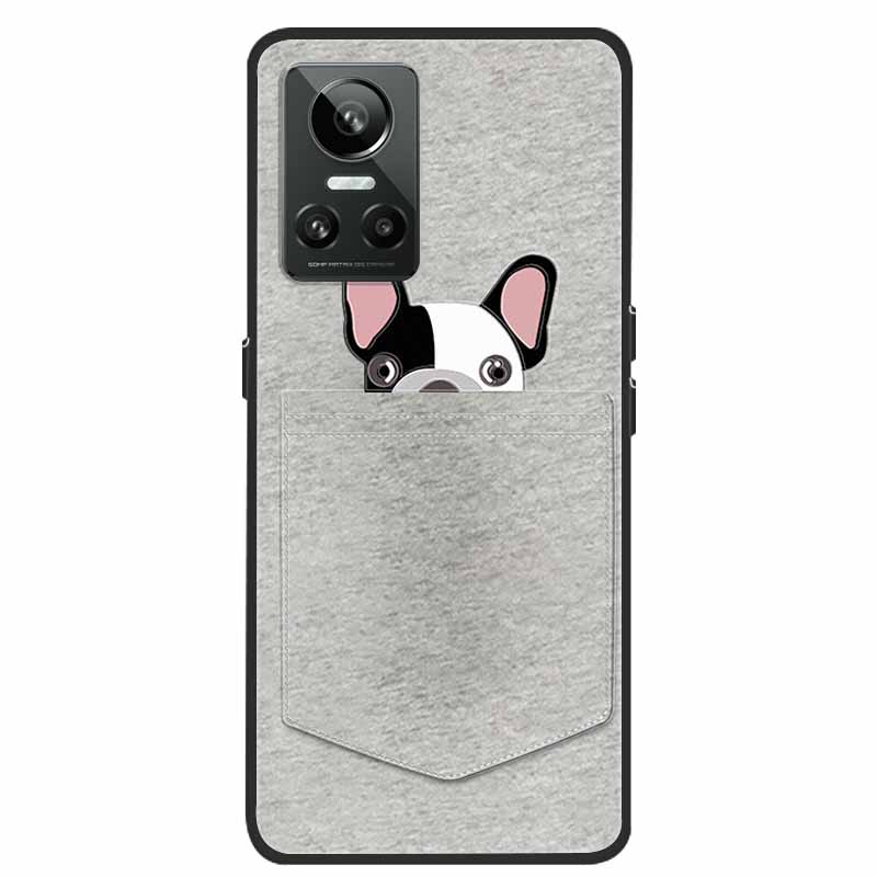 For Realme GT Neo3 5G Case 3D Flower Emboss Soft Silicone Phone Back Cover Case For OPPO Realme GT Neo2 Neo 3 Coque for Bumper