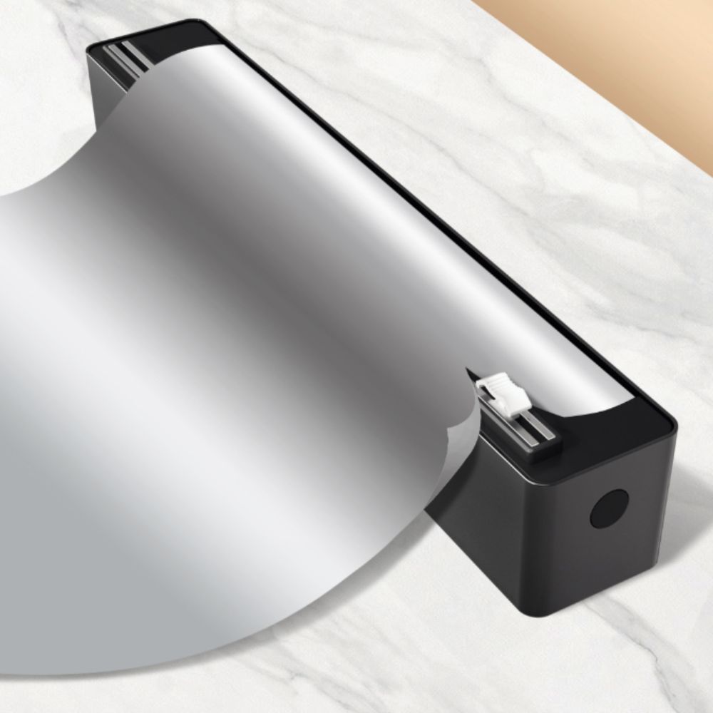 Magnetic/Suction Cup Cling Film Cutting Box Plastic Stretch Film Cutter  Baking Paper