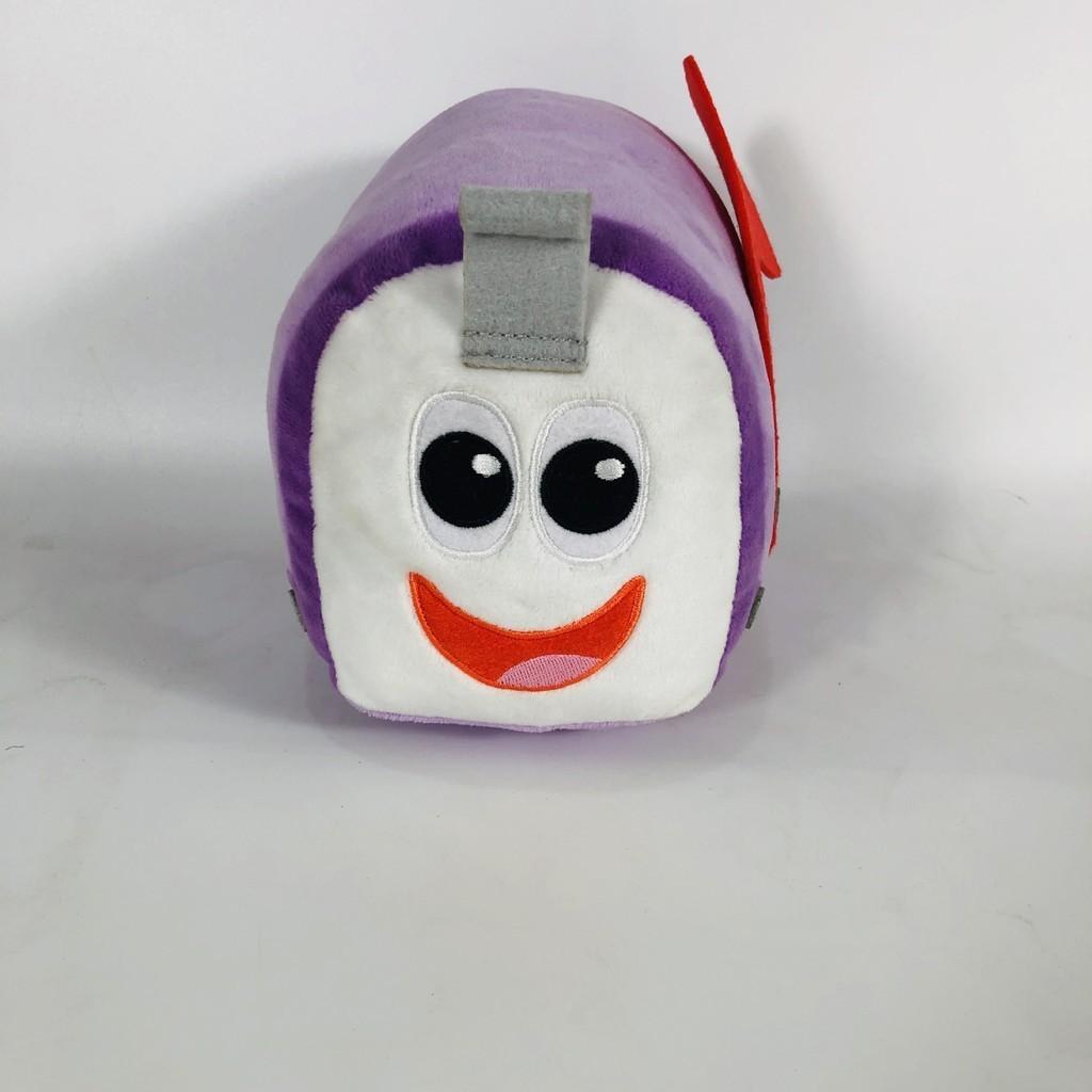 Adorable Blue Spotted Dog Plush Toy Ultra Soft Short Plush 20cm Kids Gift