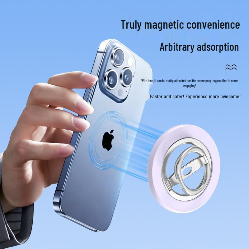 Ultra-Thin Magnetic Double Ring Phone Holder
