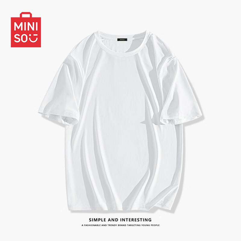 MINISO Men s Sun Protection Ice Silk Cooling T-shirt 3XL