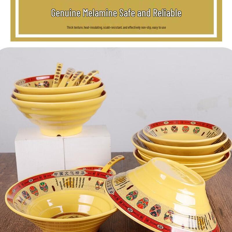 Peking Oper Maske Melamin Nudel- & Suppenschalen