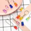 For Earrings Necklace Making 23*11mm DIY Decoration Gummy Bear Pendant Charms Jewelry Findings