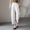 Summer thin Haren pants for women 2026 fashionable loose and versatile slimming casual cropped pants