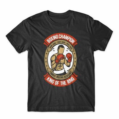 Boxing Champion T-Shirt 100% Cotton Premium Tee NEW