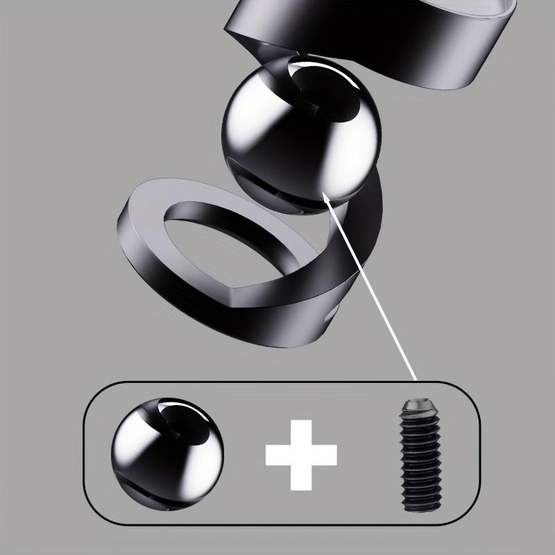 Elegant Gyroscope Desk Toy - Aluminum Alloy, Non- Levitating, Finger Rotation Desktop Ornament for Office Decor