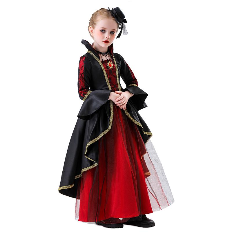 Children's Halloween Little Witch Fairy Tale Cosplay Costume