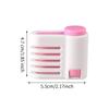 Stainless Steel Spring Cake Divider,Cake Pie Slicer Set, 5 Layers, Kitchen Accessories, Baking Tools, Convenience, DIY, 1 Pair