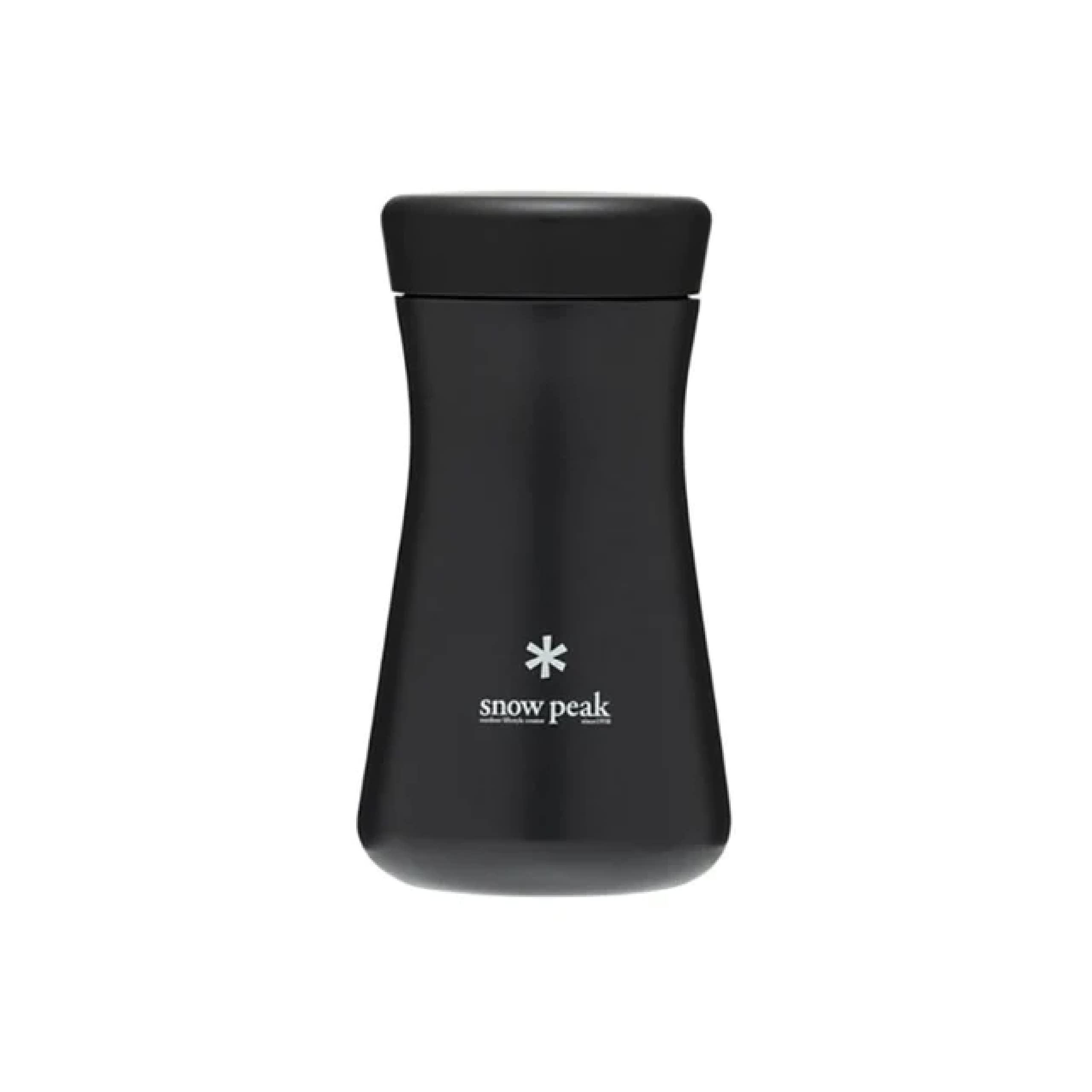 

Snow Peak Stainless Steel Vacuum Bottle Type T350 Black Novelty TW-350BK (Includes Gift)