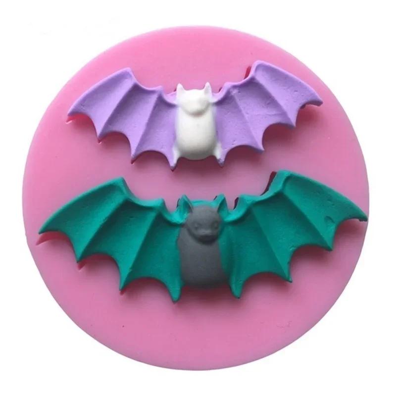 Halloween Silicone Cake Molds Pumpkin Owl Bat Bakeware Decorating DIY Soap Molds Spider Mold Chocolate Molds