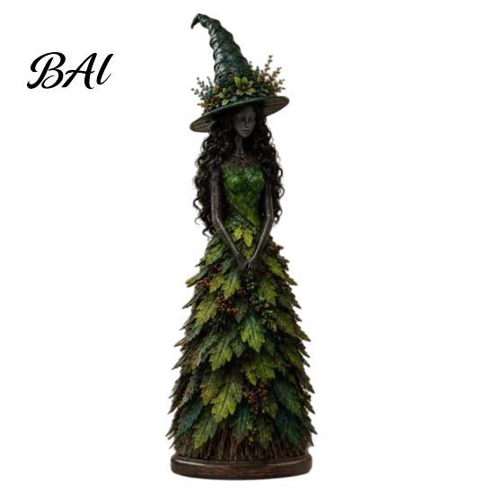 Cadouri Tematice Vrăjitoare Sezoniere Figurină de Toamnă, Statuie de Halloween, Decor de Masă de Toamnă, Decorare Raft Statuete Colecționabile pentru Șemineu