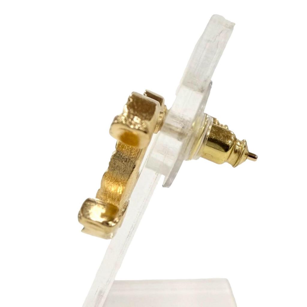 Great CHANEL Pierce Gold Women B24V ABB375 Used
