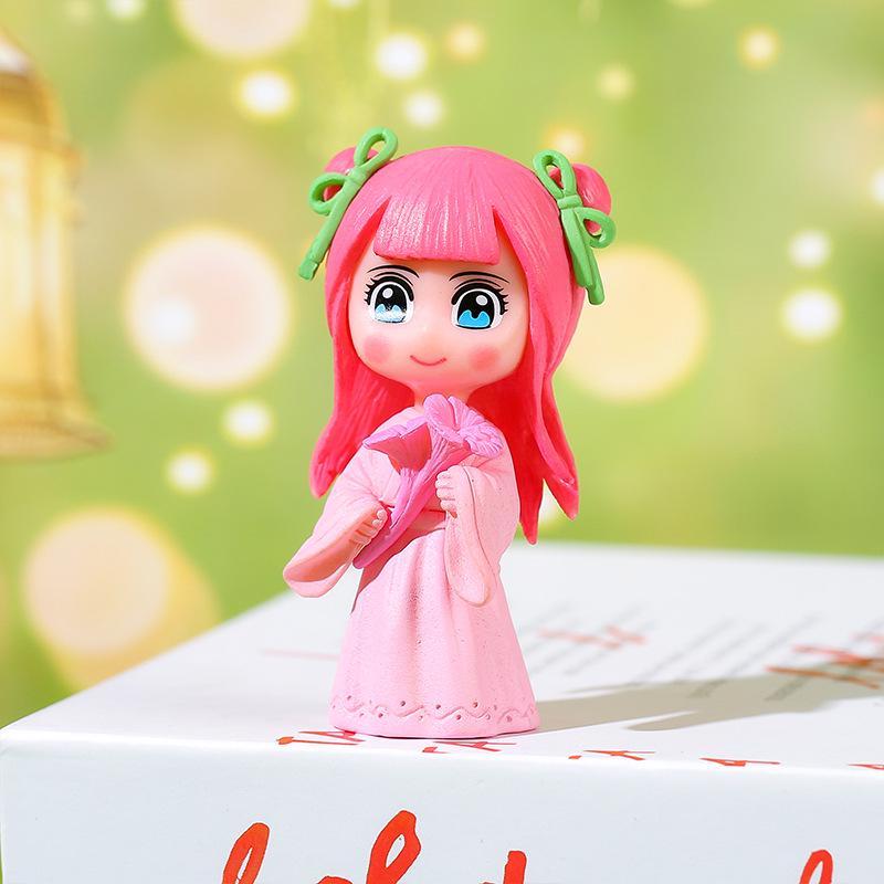 Charming Fairy Micro Landscape Ornament for Car or Cake