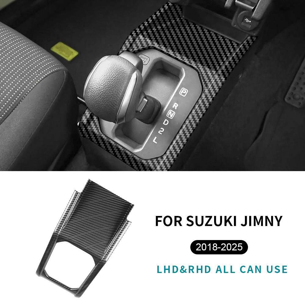 For Suzuki Jimny 2018-2025 Automatic Gear Shift Outer Panel Frame Universal Anti Scratch Center Console Interior Mod Accessories