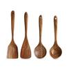 Wooden Cooking Utensils Cooking Spatulas Soup Ladles And Rice Spoons Nonstick Kitchen Tools for Comfortable Grip And Easy Cleaning