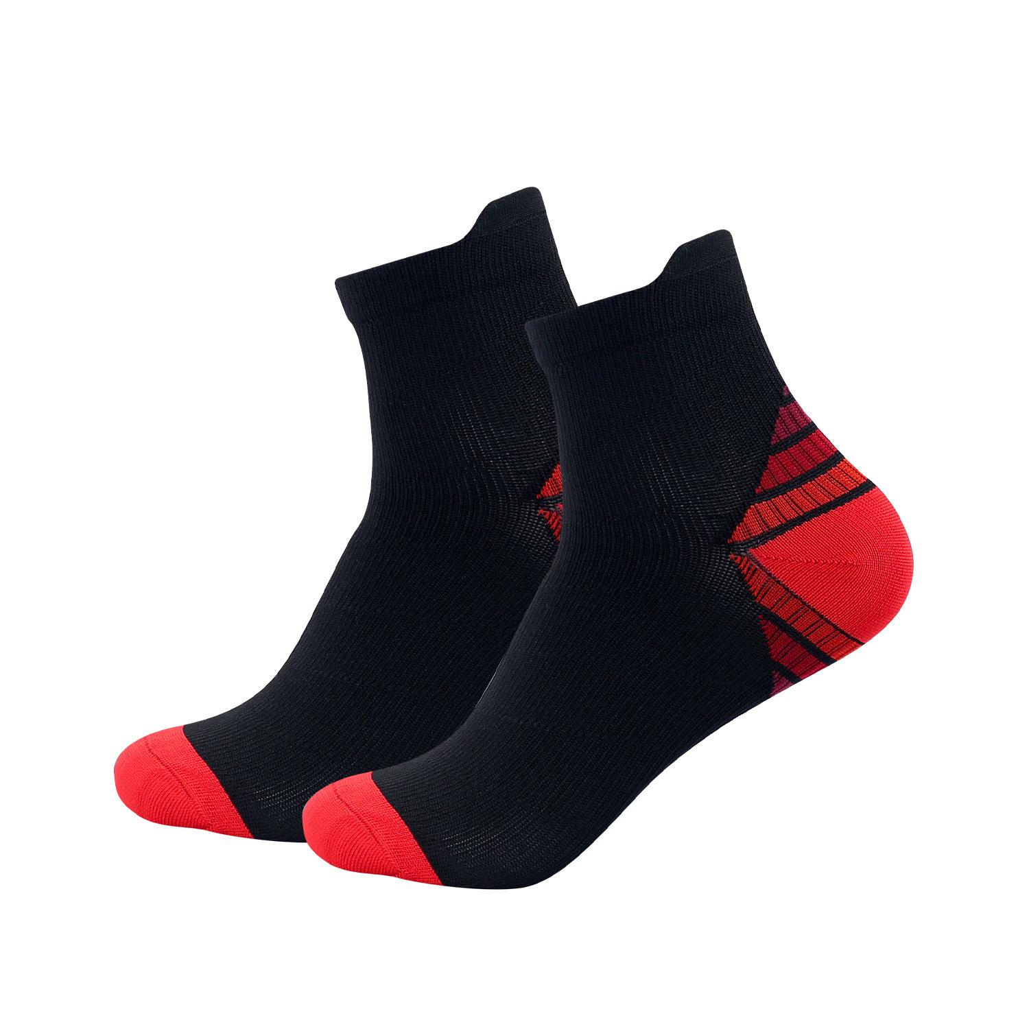 

Спортивные носки до щиколотки Компрессионные носки Защитное снаряжение для бега Короткие носки, носки до щиколотки Высокоэластичные компрессионные носки S/M