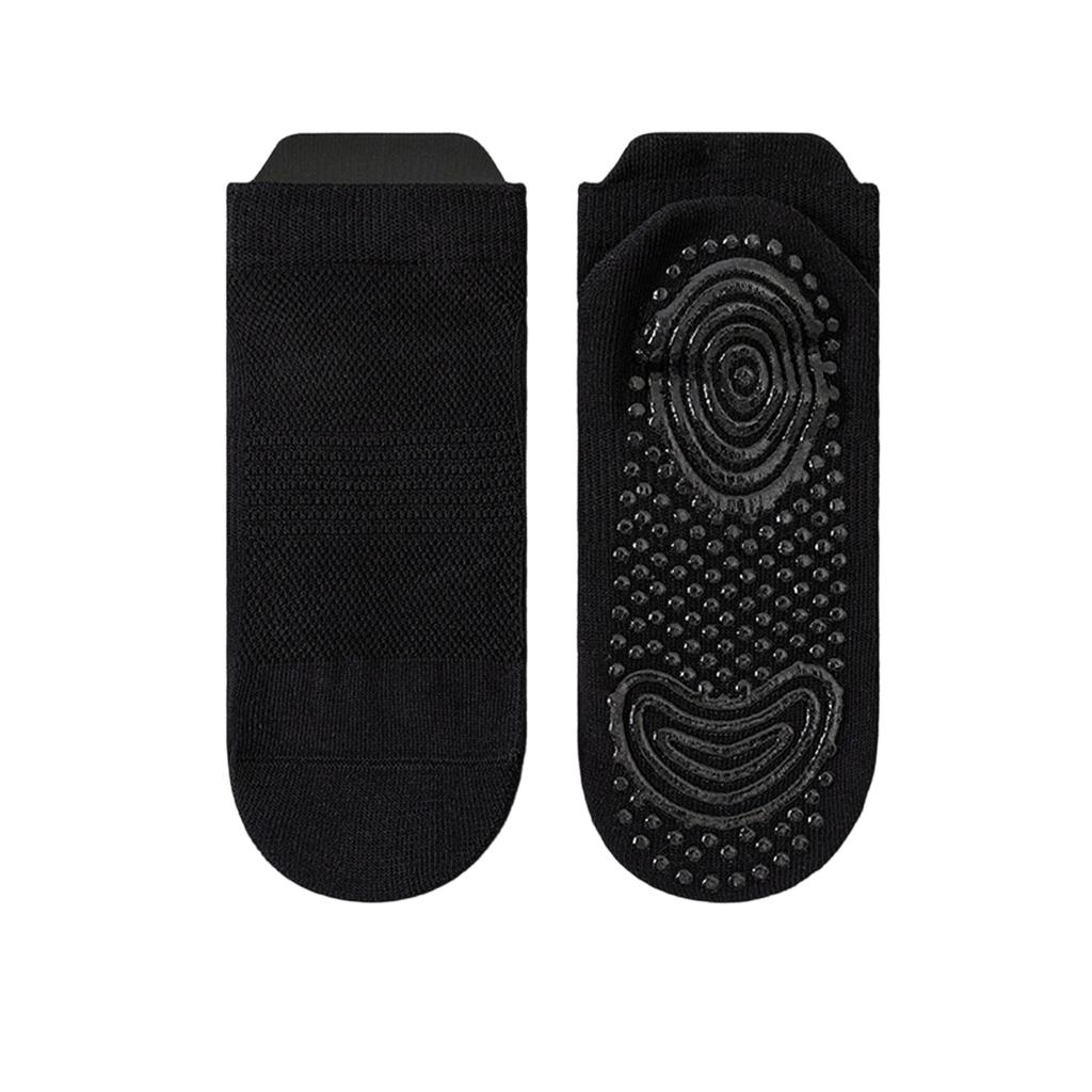 Women's Low Cut Non Slip Socks for Indoor Use Breathable Sweat Absorbent Yoga Socks with Grip Bottom for Exercise and Daily Wear