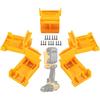5Pcs Battery Holder Wall Mount Battery Dock Holder For Power Tool Holder Bracket Fixing Protector For Battery Fixing