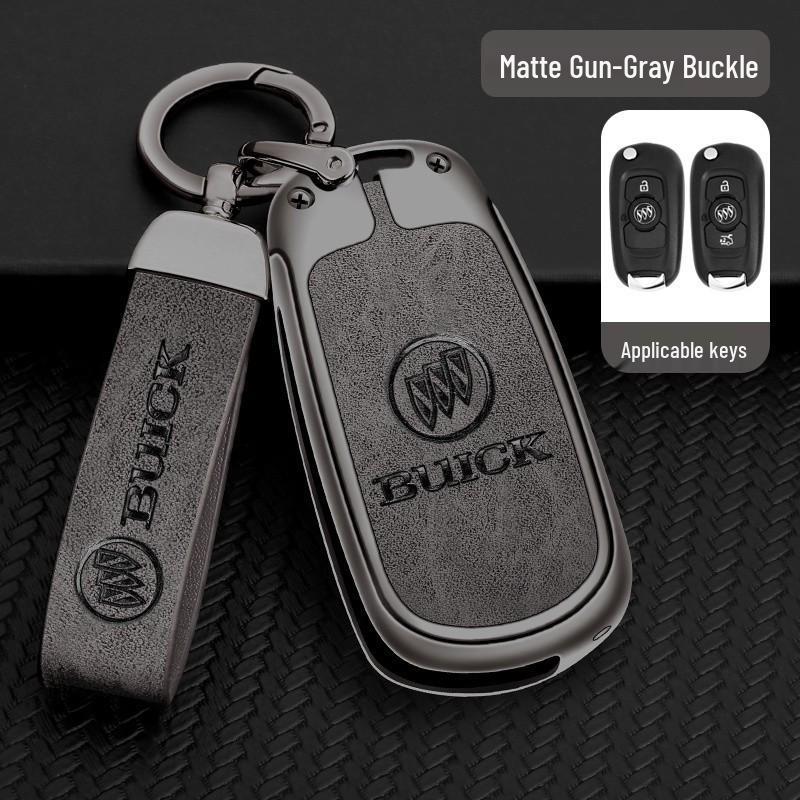 Buick Metal Key Cover for Regal, LaCrosse, Envision, GL8, and Yinglang GT.