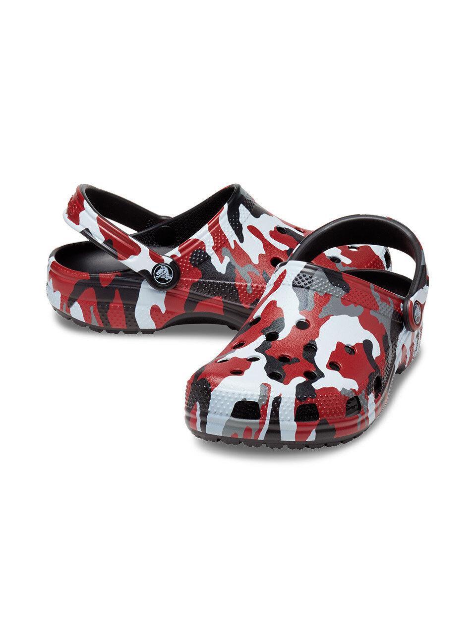 

Сабо Crocs Adult Classic Printed Camo Bkr 22sucl206454 BLACKRED Z063/230