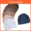 Silk Cotton Headscarf Cap With Elastic Fit For Casual Daily Wear