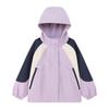 Girl's Color-Block Waterproof Softshell Jacket