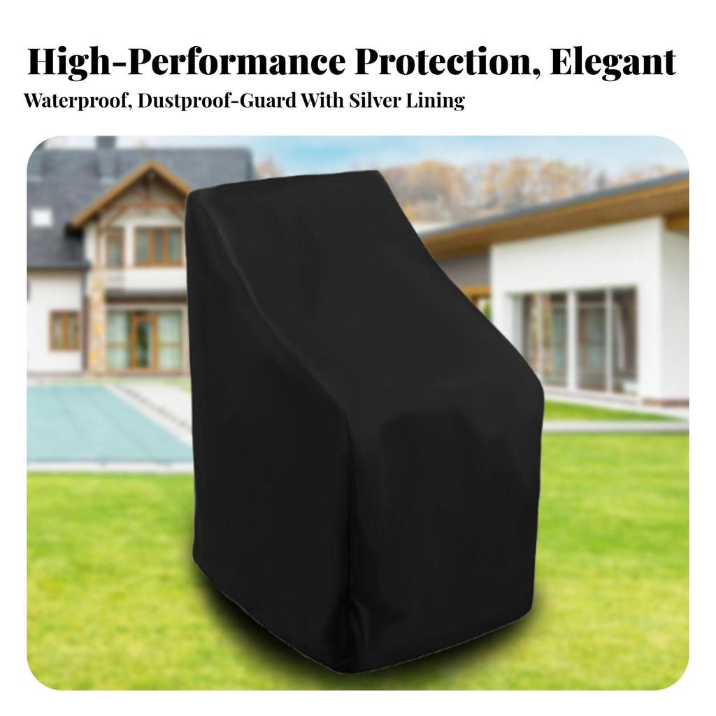 Patio Chair Cover Waterproof Outdoor Reusable for Backyard
