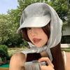 Satin Headscarf Baseball Cap Y2K Peaked Cap Retro Sunscreen Beach Hat  Outdoor