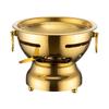 304 Stainless Steel Personal Hot Pot with Alcohol Stove
