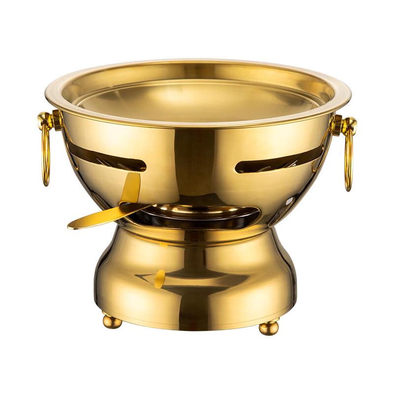 304 Stainless Steel Personal Hot Pot with Alcohol Stove