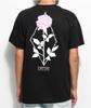 Empyre Mens Eden Flora Rose Black Tee Shirt New Small