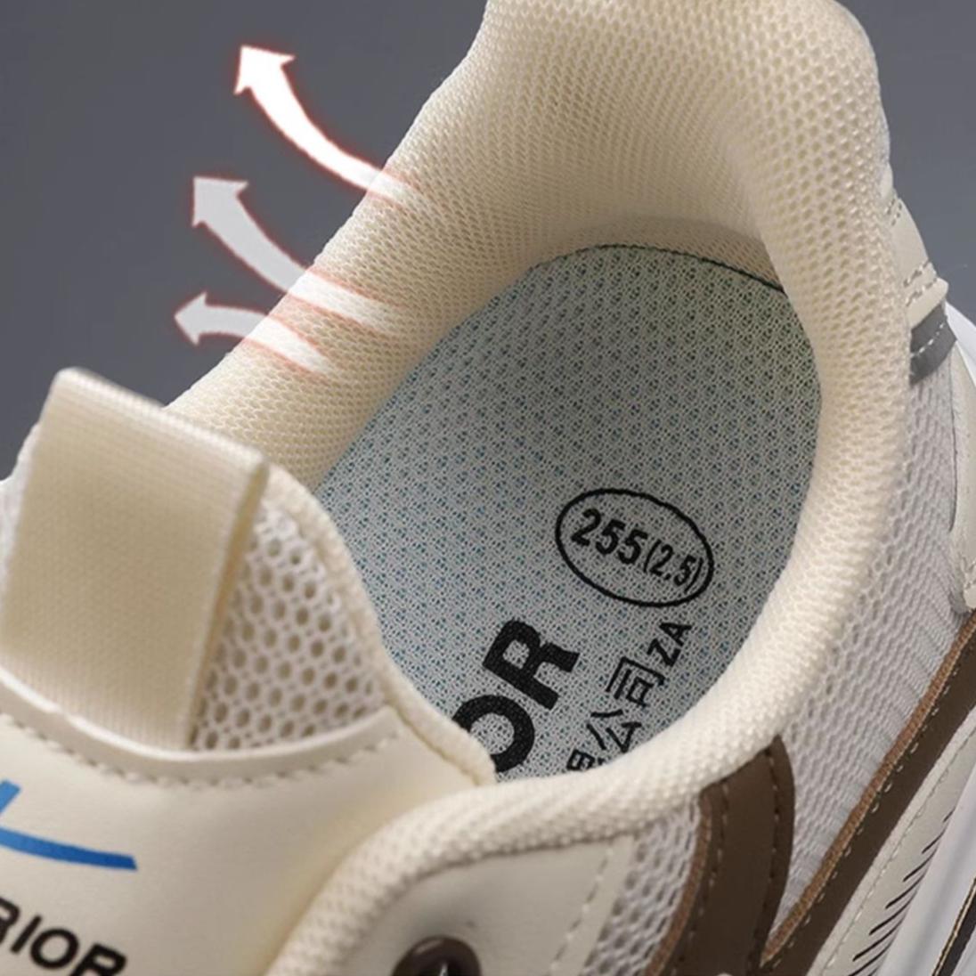 Warrior Мужская обувь Дышащая сетчатая обувь Повседневная спортивная обувь Мягкая подошва — фото 8