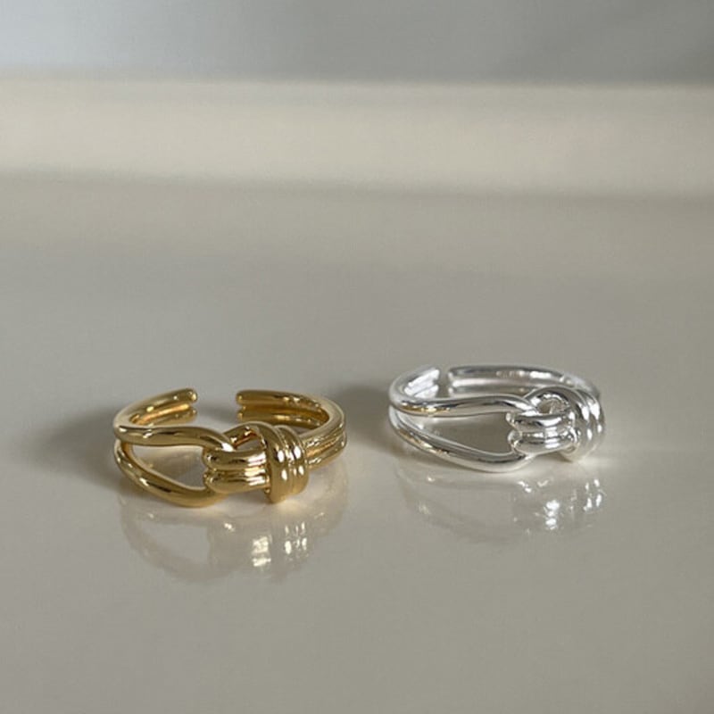 mosxe [925silver] Fav ring (2color)