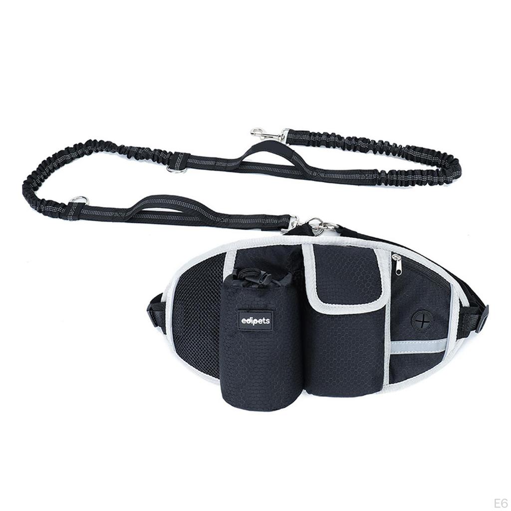 Pouch for Training, Waist Bag with Water Bottle Holder, Hands Belt Fanny Pack Great Puppy