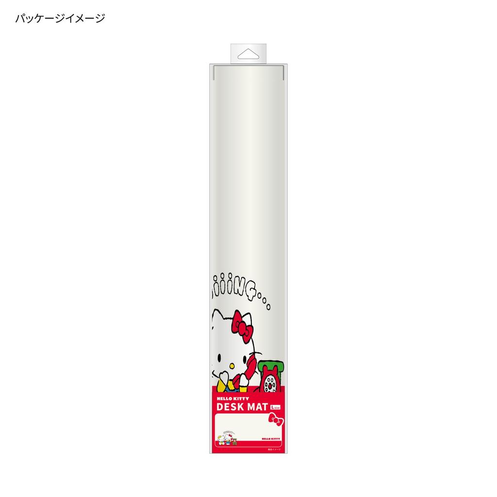 Gourmandise Sanrio Characters Desk Large Hello Mat, Size, Kitty, SANG-376KT