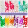 Yaleduo 5MM Square Mother-and-Child Oil Gloss Shiny Sequins for Live Broadcast Decoration