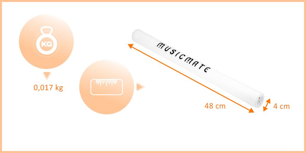 MusicMate RGB LED Foam Stick / MM-A95 RainbowWands