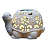 Turtle Statue Solar Light, Waterproof Turtle Glowing Solar Garden Lantern with Cutout Shell, Cute Decorative Lighting for Yard, Patio, Porch, Lawn,
