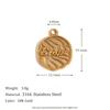 MamacitaSlay Handmade DIY Heart Butterfly Knot Moon 18k gold plated charms for jewelry making Waterproof Pendant cute charms