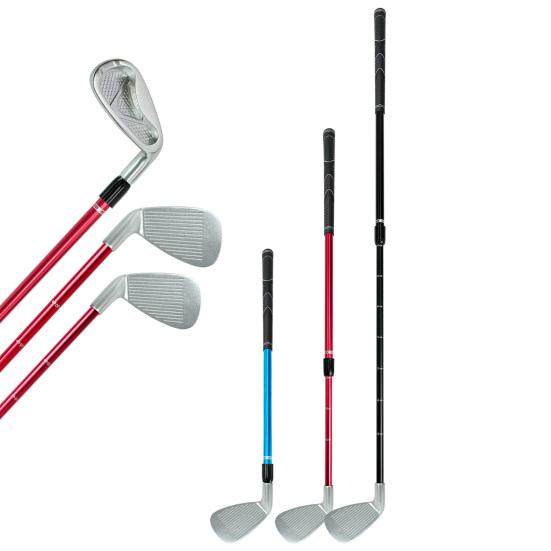 Verstellbarer Golfschläger Teleskopischer Schneidstab Schaft aus Aluminiumlegierung Links Rechts Hand Golf