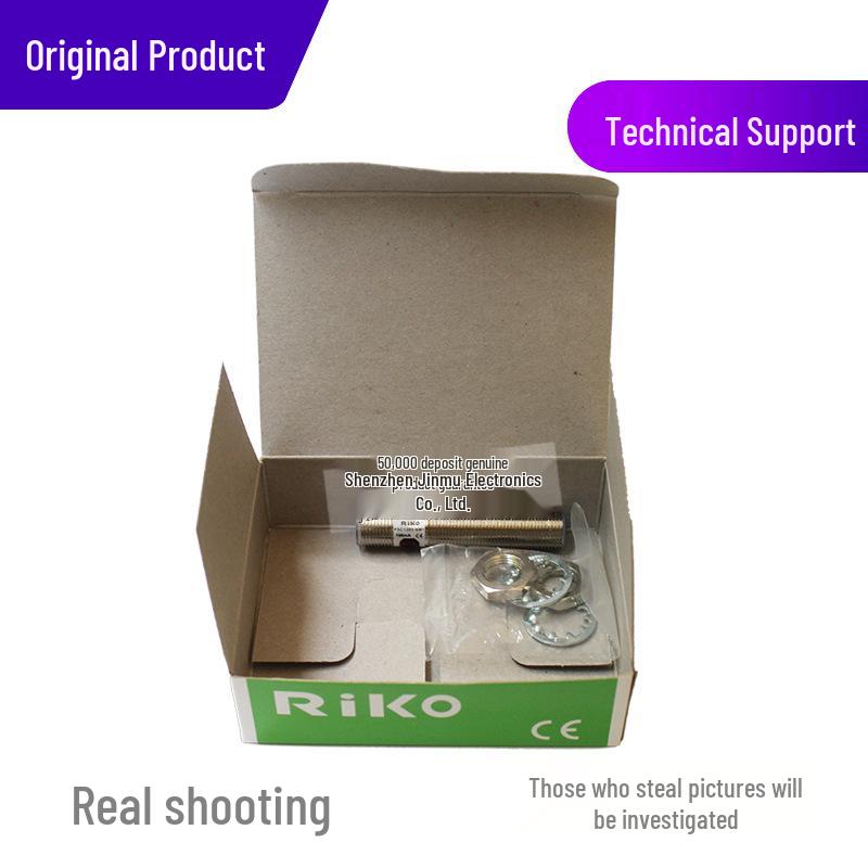 RIKO PSC1203-NM1 Proximity Switch Connector, M12 Thread, DC 24V, Normally Open