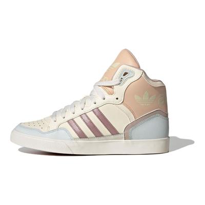 Originals Extaball Casual Versatile Durable Mid-Top Skate Shoes Women Sneakers White ID6073