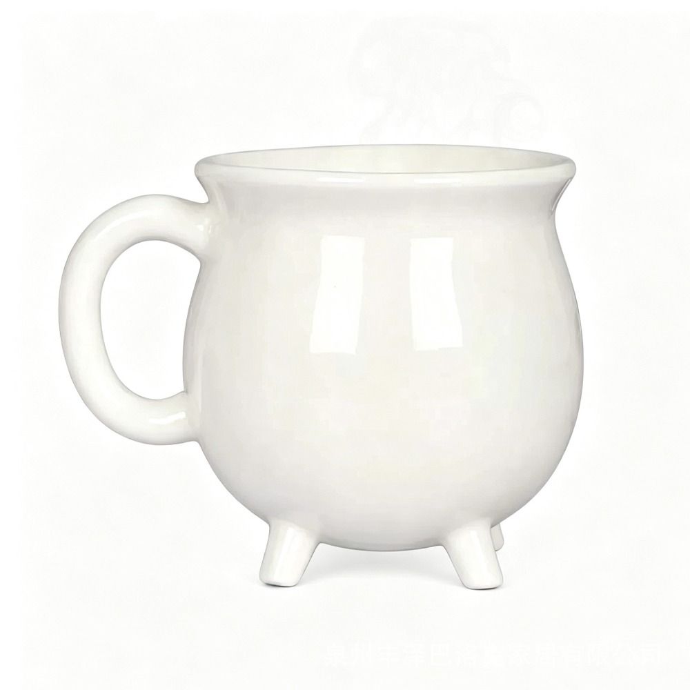 400ml Capacity Witch Cauldron Coffee Mug Wizard Magic Jar Mug Breakfast Milk Cup