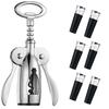 Kitchen Tools Beer Bottle Opener Gadget Wine Accessories Metal Wine Corkscrew Stainless Steel Waiter Bottle Beer Wine Opener