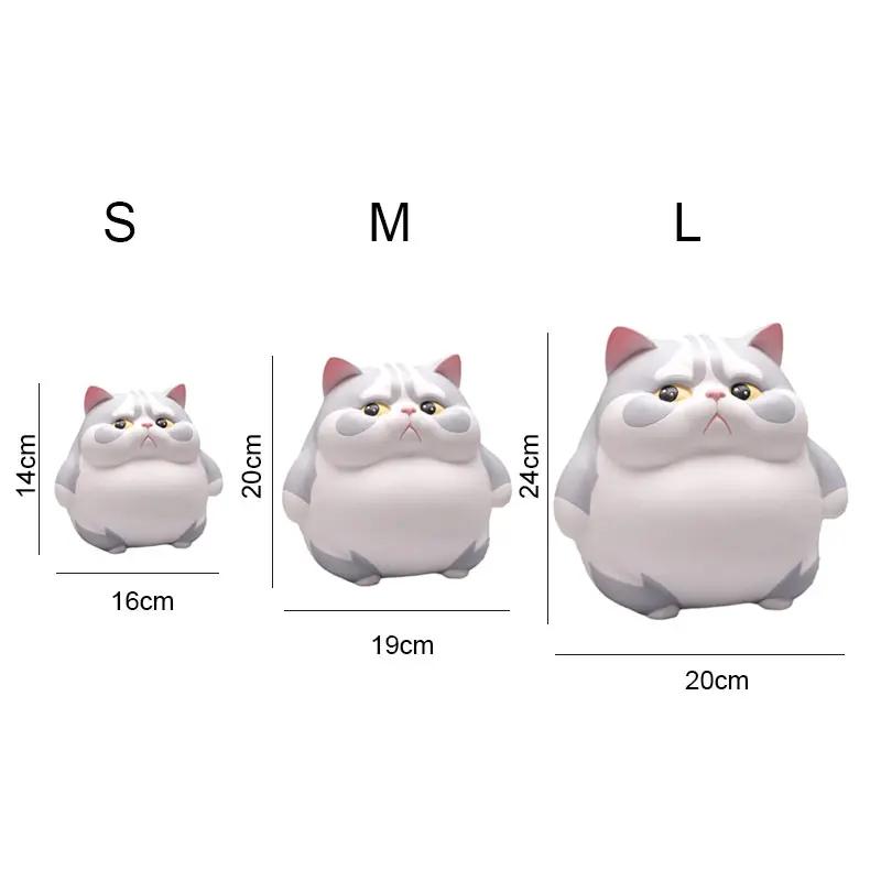 Creative piggy bank Children's change jar Vinyl storage tank Lucky Saving Hide Money Boxes Organizer Room decoration sculpture
