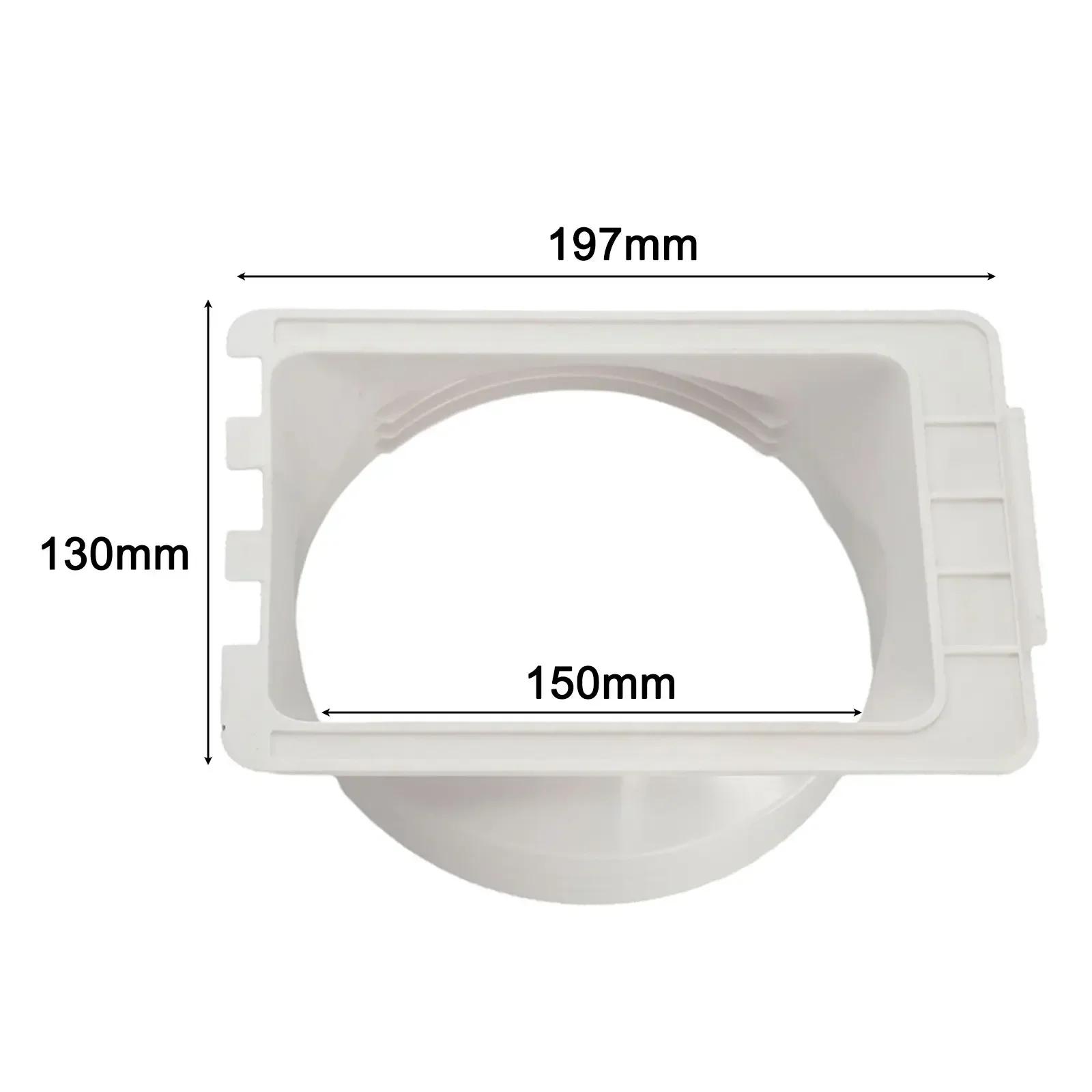 

Easy To Install High-Quality Material Connector Exhaust Pipe Mobile Air Conditioner Duct Adapter Gray ABS Material CHINA