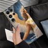 Case for Samsung Galaxy S21 FE S20 S9 S10 S24 Plus Note 8 9 10 20 Ultra S23 Ultra S25 Edge Black Soft Phone Cover Angel Art